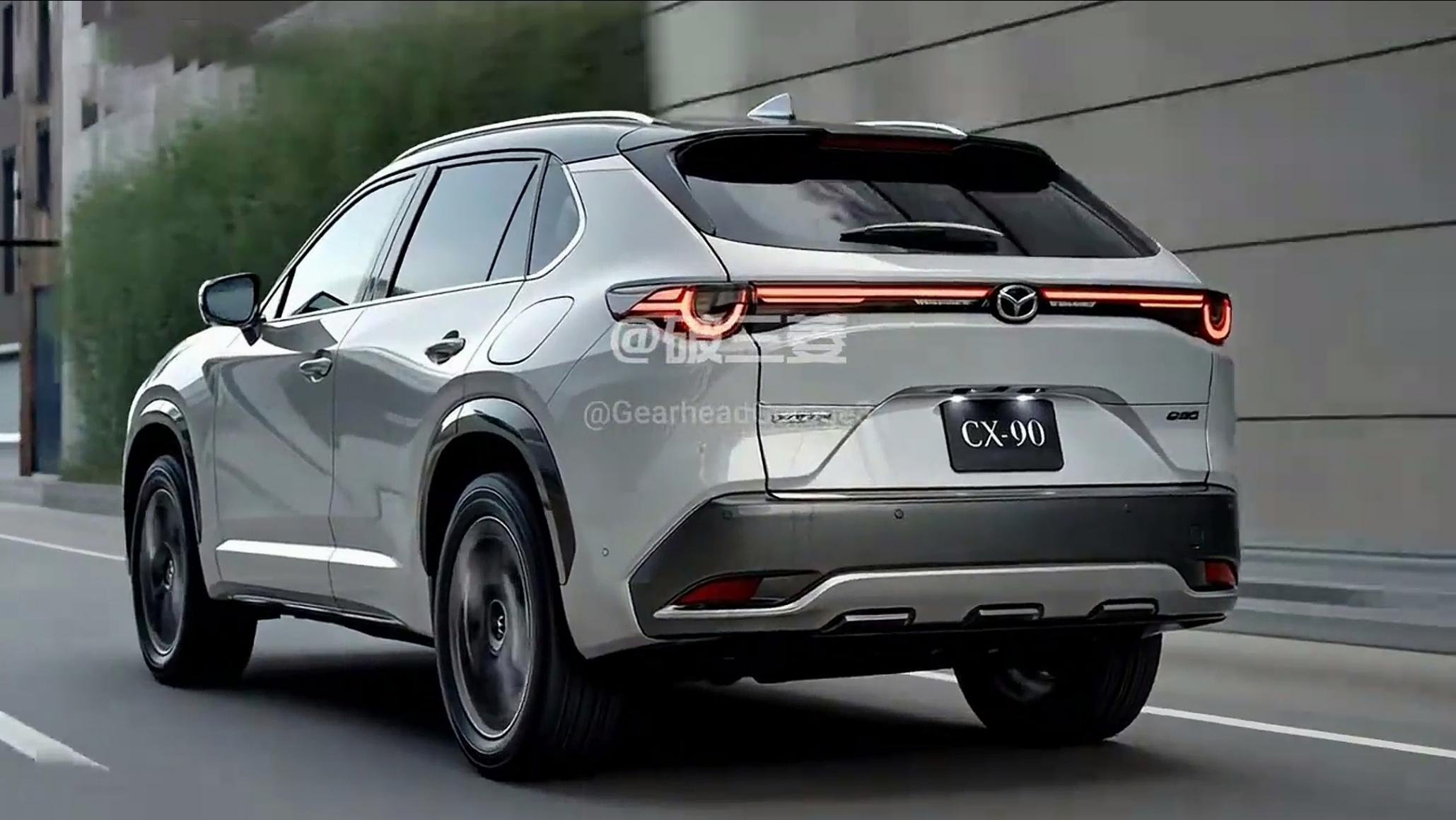 全新一代馬自達(dá)CX-90渲染圖曝光 搭載增程系統(tǒng) 有望國(guó)產(chǎn)