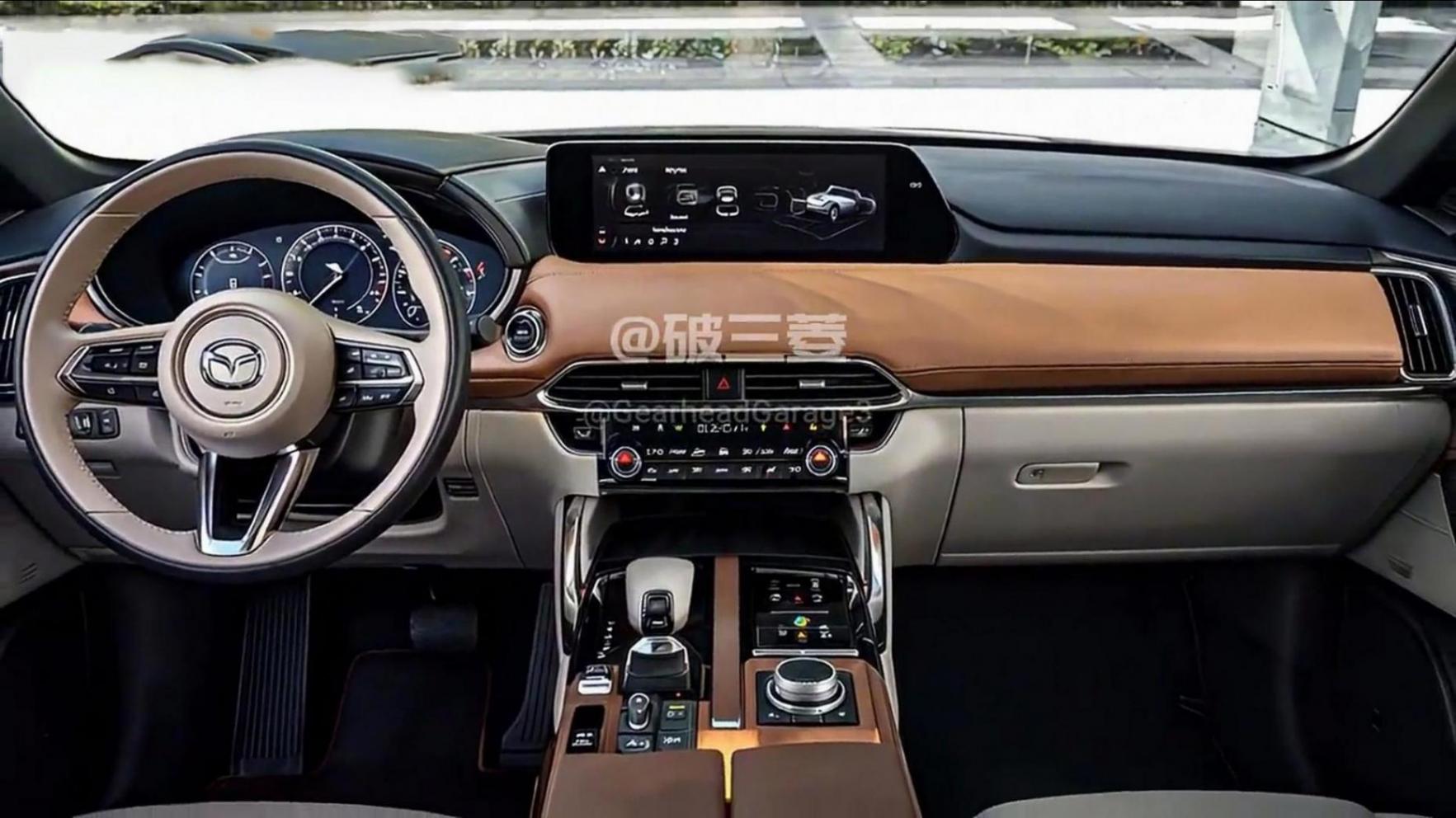 全新一代馬自達(dá)CX-90渲染圖曝光 搭載增程系統(tǒng) 有望國(guó)產(chǎn)