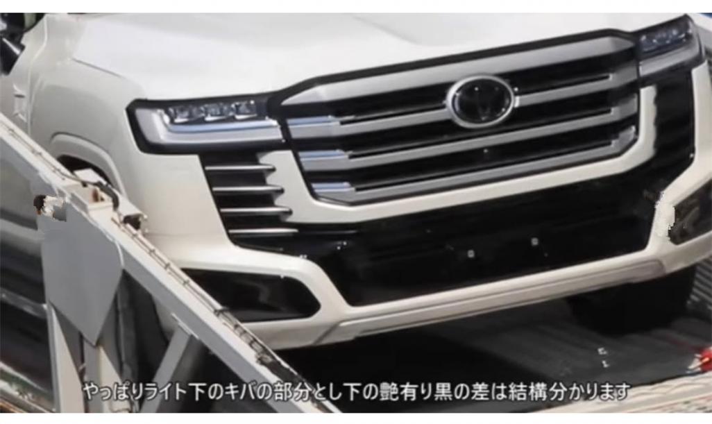 新款豐田蘭德酷路澤無偽實車曝光,前臉細節調整
